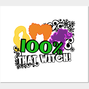 100 Percent That Witch Posters and Art